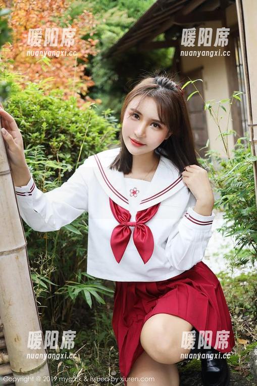 MyGirl美媛馆 - 小魔女奈奈的泳装打卡，原图写真集，海边的风都为她插了翅膀。