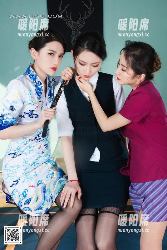 丽柜-Vicky 丽柜 - 除了好看没别的!Vicky的套装原图,照片中透露出的气场绝了。