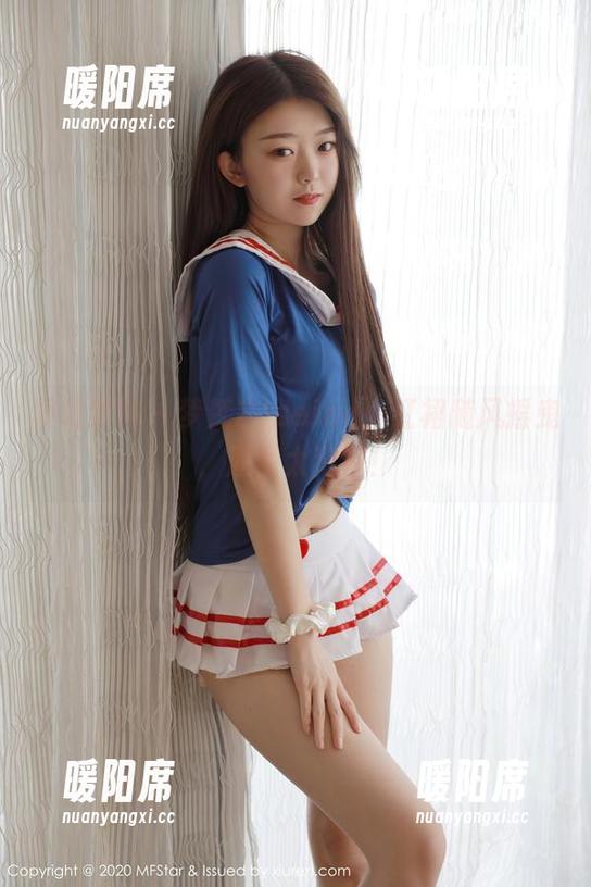 模范学院 - 梦梵Poseing，红裙随风摇曳，原图太犯规！