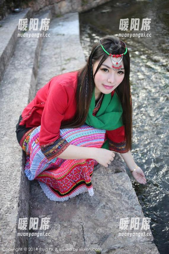美媛馆 - 糯美子Mini在花嫁的迷雾中漫步的合集，谁能看清啊？