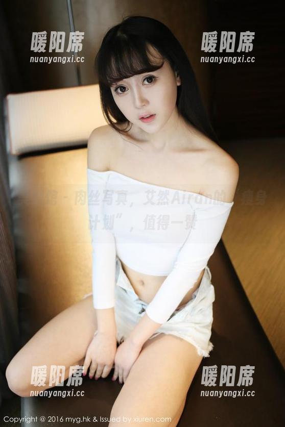 美媛馆-艾然Airan 美媛馆 - 肉丝写真,艾然Airan的“瘦身计划”,值得一赞